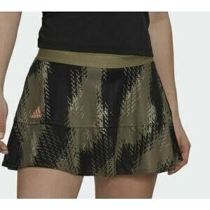 Adidas Tennis Skort Abstract Camo Print Athletic Skirt Recycled Polyester Small